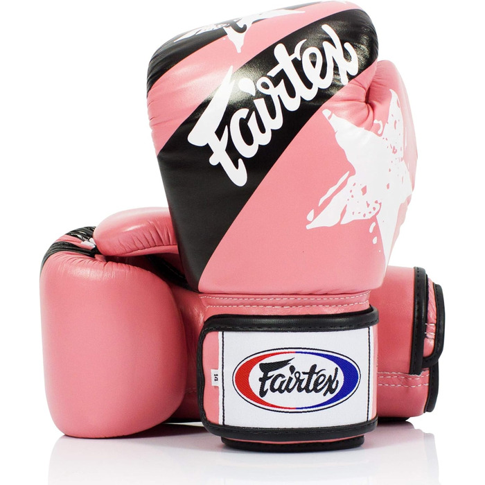 Боксерські рукавички Fairtex BGV1 Nation рожеві, 14 унцій