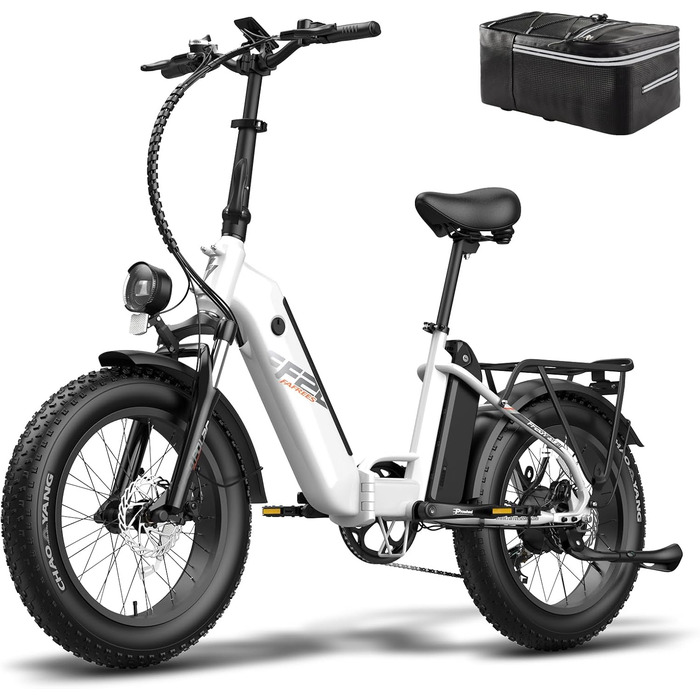 Електровелосипед  Fafrees FF20 Polar Fatbike E-Bike 20" 48V 160 км білий