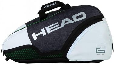 Сумка HEAD Alpha Sanyo Monstercombi Padel чорна