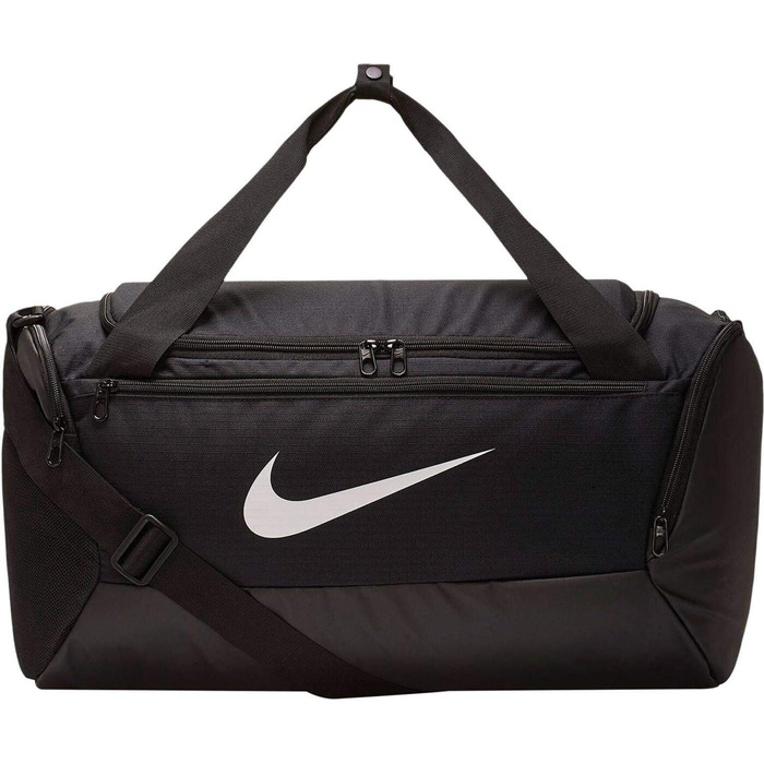 Спортивна сумка Nike Brasilia Training Fitness Duffel маленька 41 літрова чорна сумка S, колір чорна