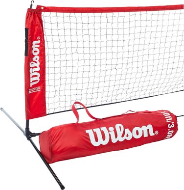 Wilson Tennis Net (NS, Red/Black)