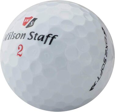 М'які м'ячі для гольфу Wilson DX2/Duo - AAAAA - Білий - Lakeballs