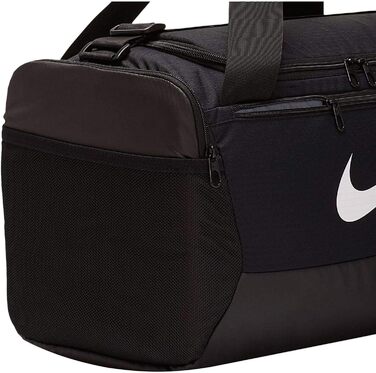 Спортивна сумка Nike Brasilia Training Fitness Duffel маленька 41 літрова чорна сумка S, колір чорна