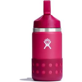Термобутилка Hydro Flask 340 г з дитячою кришкою-соломинкою та широким горлом