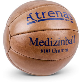 Трени Medicine Ball Leather - Original - 800 г до 5 кг - Medicine Ball - Спортивний медичний м'яч (0,80 кг)