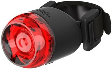 Світло для велосипеда Knog Plug LED: передня або задня фара, StVZO, чорний, червоний, сірий