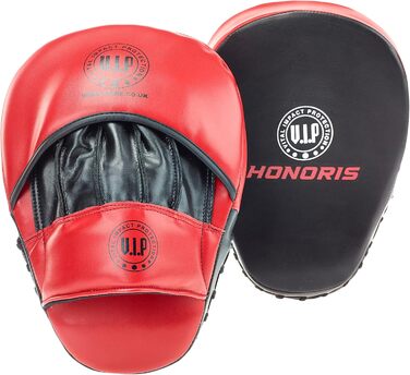 Боксерські накладки Focus Mitts DX Lenta PU червоні, 2