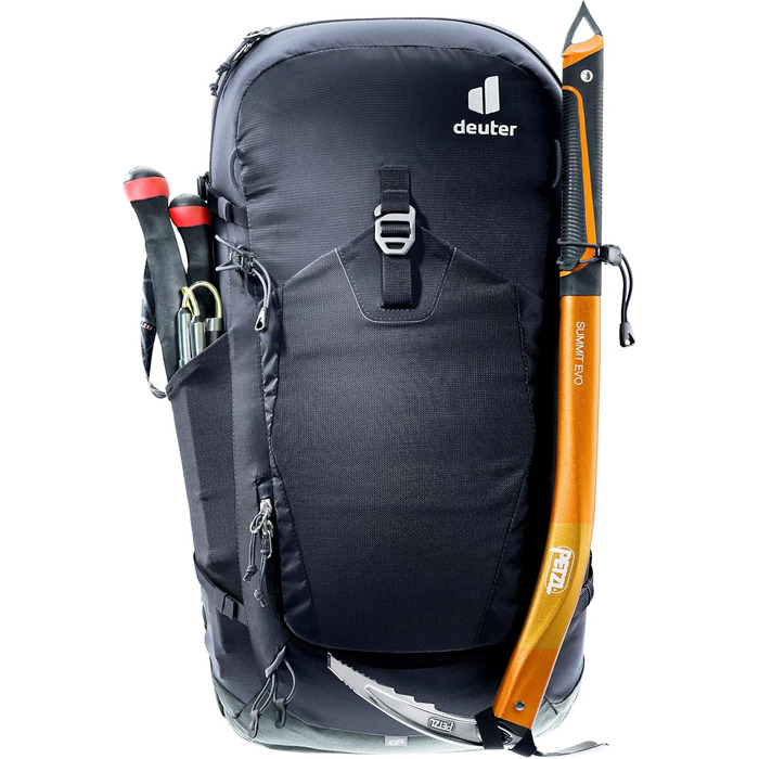 Чоловічий туристичний рюкзак Deuter Trail Pro 33 л, для альпінізму та походів, чорний