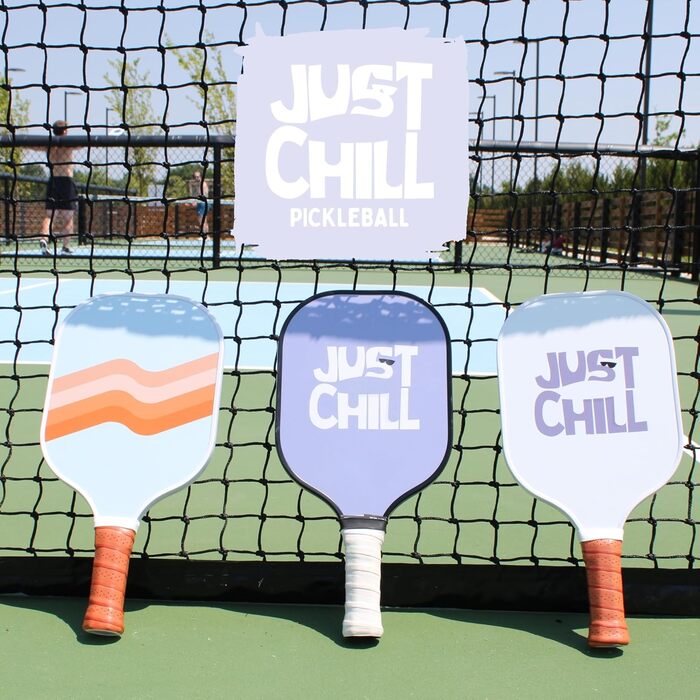 Ракетка для піклболу Just Chill Pickleball - графіт, стільникова серцевина, комфортне зчеплення