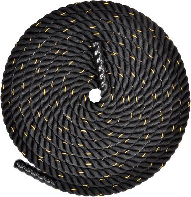 Фірмова фітнес Battle Rope Poly Dacron, 3,8 см х 9,2/12,4/15,2 м