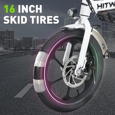 Електровелосипед HITWAY 16 E-Bike 250W, запас ходу 25-60 км, до 25 км/год