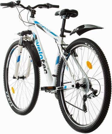 Велосипед Probike PRO 29, 21 швидкість, 175-190 см (білий синій)