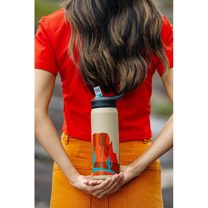 Пляшка для води CAMELBAK Eddy+ з клапаном, спортивна, 600 мл
