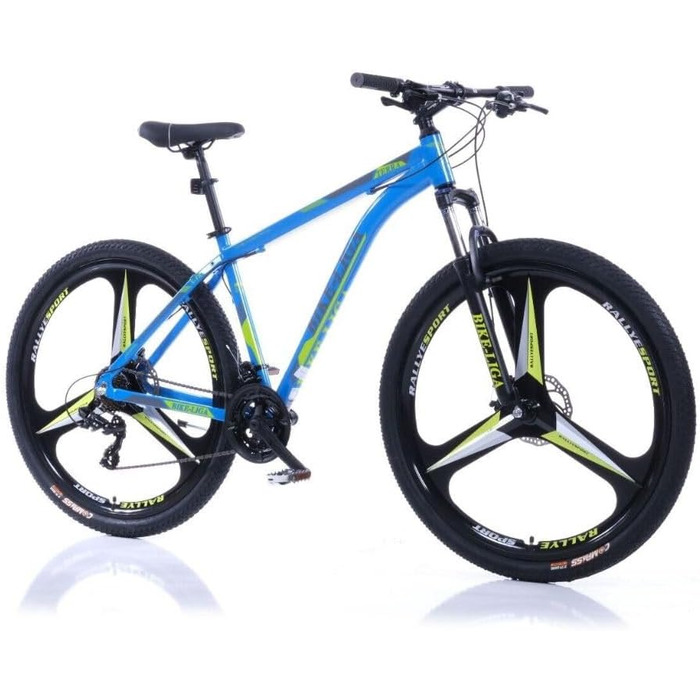 Гірський велосипед Corelli 29 MTB Hardtail ALU Terra-X.TR модель, 21 швидкість, гальмо ДИСК, NECO NEW (блакитний океан, 18)