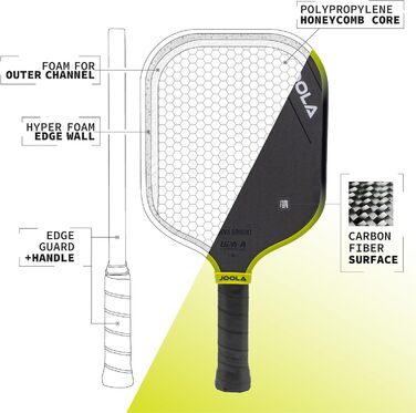 Сертифікат UPA-A, 3S Pickleball Paddle, NFC