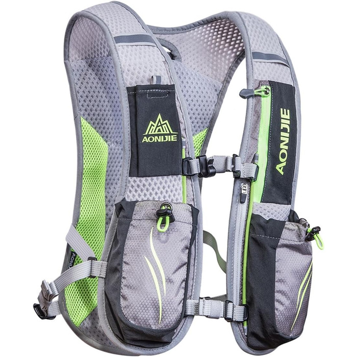 Пакет для бігу Hydration Pack (сірий), 5.5L ультралегкий