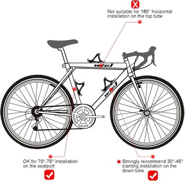 Велосипедна клітка MakeTheOne з вуглецю для пляшки MTB/шосе