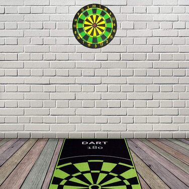 Килим Kingpower Dart 237x80 см, дизайн 5, з лінією та кожухом