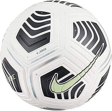 Футбольний м'яч Nike Strike DB7853, білий/чорний/лайм, розмір 5