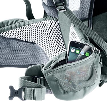 Чоловічий туристичний рюкзак Deuter Trail Pro 33 л, для альпінізму та походів, чорний