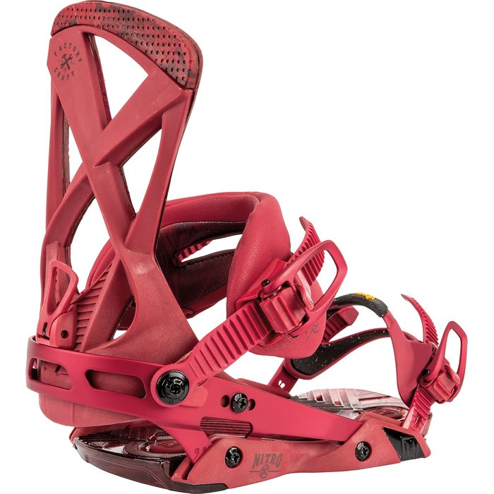 Нітро сноуборди чоловічі Phanto '21 Freeride Binding (F.C.S. - RED)