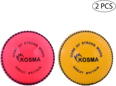 М'ячі тренувальні Kosma Cricket Incrediball (2 шт.) рожевий, жовтий