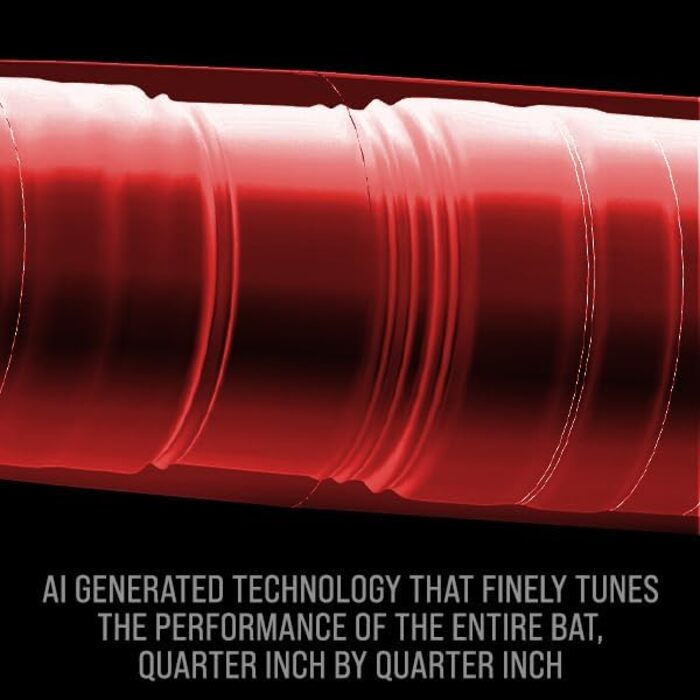 Бейсбольна бита Rawlings Clout AI 2025, 31”, сплав, BBCOR, -3, 2 5/8''