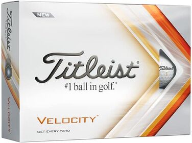 М'яч для гольфу Titleist Velocity - швидкість і точність