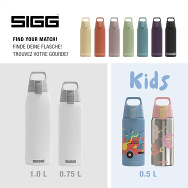 Термос SIGG Shield Therm One 0,75 л, сірий, без бісфенолу А