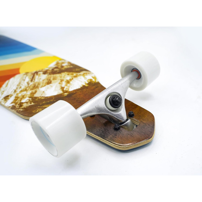 Longboard VOLADOR Freeride Cruiser, кленовий дек, дроп тру, повний комплект (Spektrum)