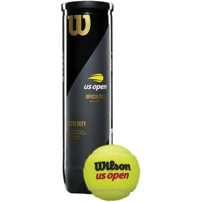 Відкриті тенісні м'ячі Wilson US Open 18 трубок (72 м'ячі)