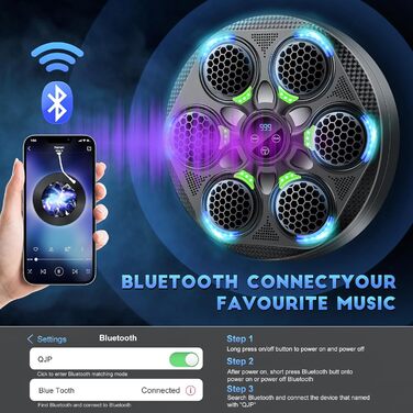 Боксерський тренажер JUOIFIP - розумний набір ударів Bluetooth у рукавичках