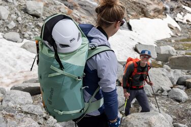 Жіночий альпіністський рюкзак Deuter Guide 32+8 SL, папайя-червоний, 40 л