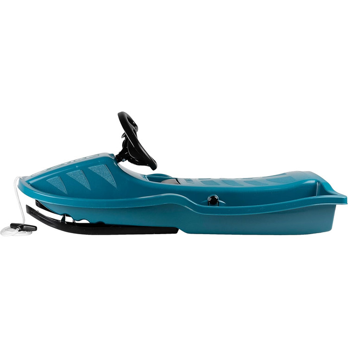 Санки STIGA Snowpower з кермом, від 5 років (Aqua/Black)