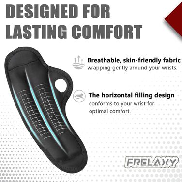 Frelaxy обважнювачі для зап'ясть з петлею для великого пальця, унісекс, 2 x 0,9 кг та 2 x 1,4 кг, для бігу, фітнесу, йоги, ходьби