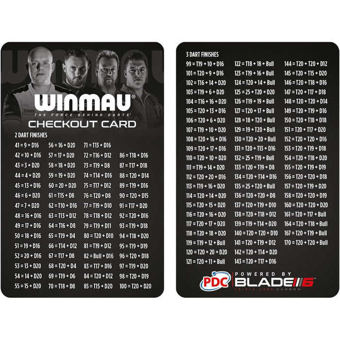 Набір дошок Winmau Diamond Plus з об'ємним звучанням