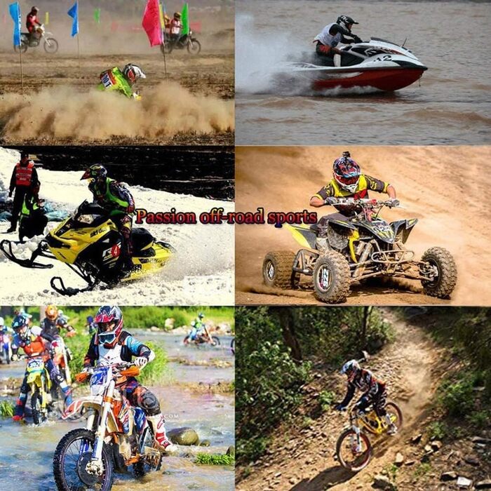 Дитячий мотошолом комплект: шолом, окуляри, рукавички, маска для ATV, BMX, гірського велосипеда, квадроцикла, чоловічий