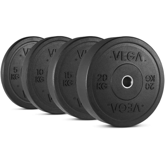 Бампер VEGA Fitness 15kg - Олімпійська вага з гумовим покриттям