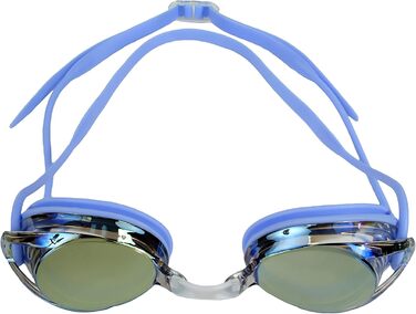 Дитячі змагання окуляри для плавання Water Gear Metallic Vision, антизапотіваючі, фіолетові