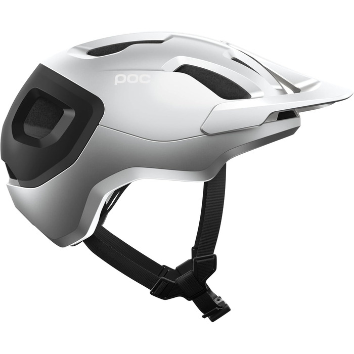 Шолом POC Axion Race MIPS XS, чорний/сріблястий