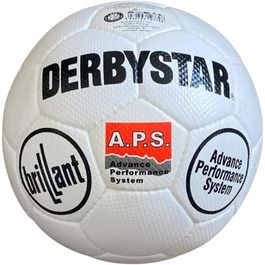 Професійний футбольний м'яч Derbystar Brilliant APS Retro, розмір 5, для змагань
