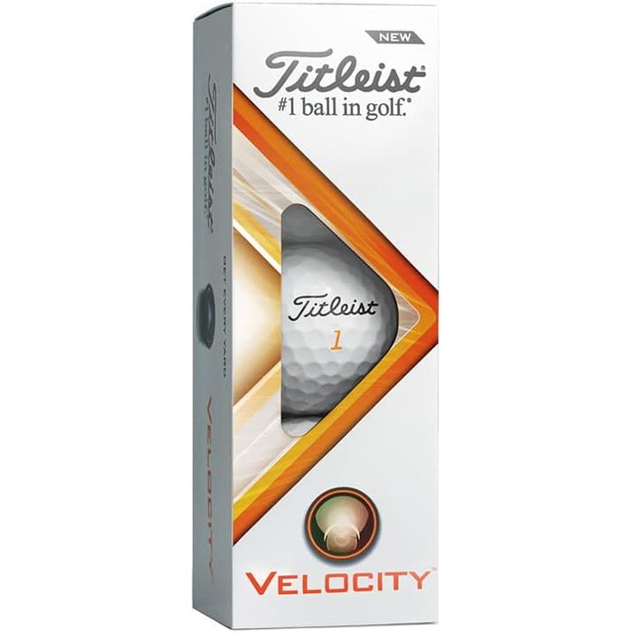 М'яч для гольфу Titleist Velocity - швидкість і точність