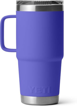 Кружка YETI Rambler, нерж. сталь, кришка Stronghold, ультрамарин, 20 унцій