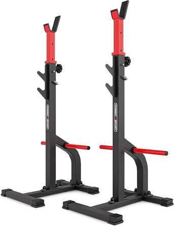Багаторівневі стійки для штанги Marbo Sport MS-S108, 2 шт., з упорами, вибір варіантів, вироблено в ЄС