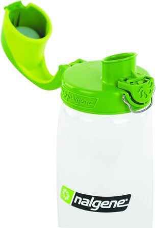 Пляшки для води Nalgene OTF Sustain 0,65 л (прозора/зелена)