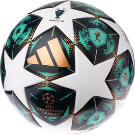 М'яч футбольний Adidas UEFA Champions League J350, зелений, розмір 4, унісекс