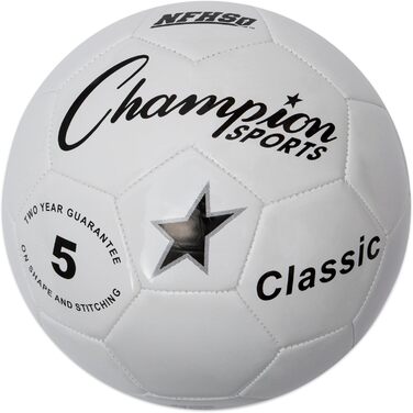 Класичний футбольний м'яч Champion Sports для тренувань і змагань