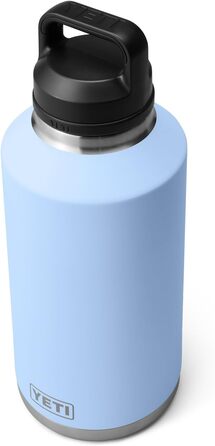 Термос YETI Rambler 1,8 л вакуумний, з нержавіючої сталі, герметичний, з кришкою-тримачем, синій