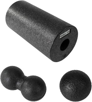 Комплект GORILLA SPORTS Roll, Ball & Duoball, 3-5 шт., чорний