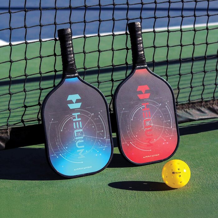 Ракетки Helium Pickleball, USAPA, графіт/скловолокно, легкі